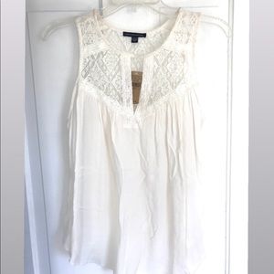American eagle lace tank blouse brand new